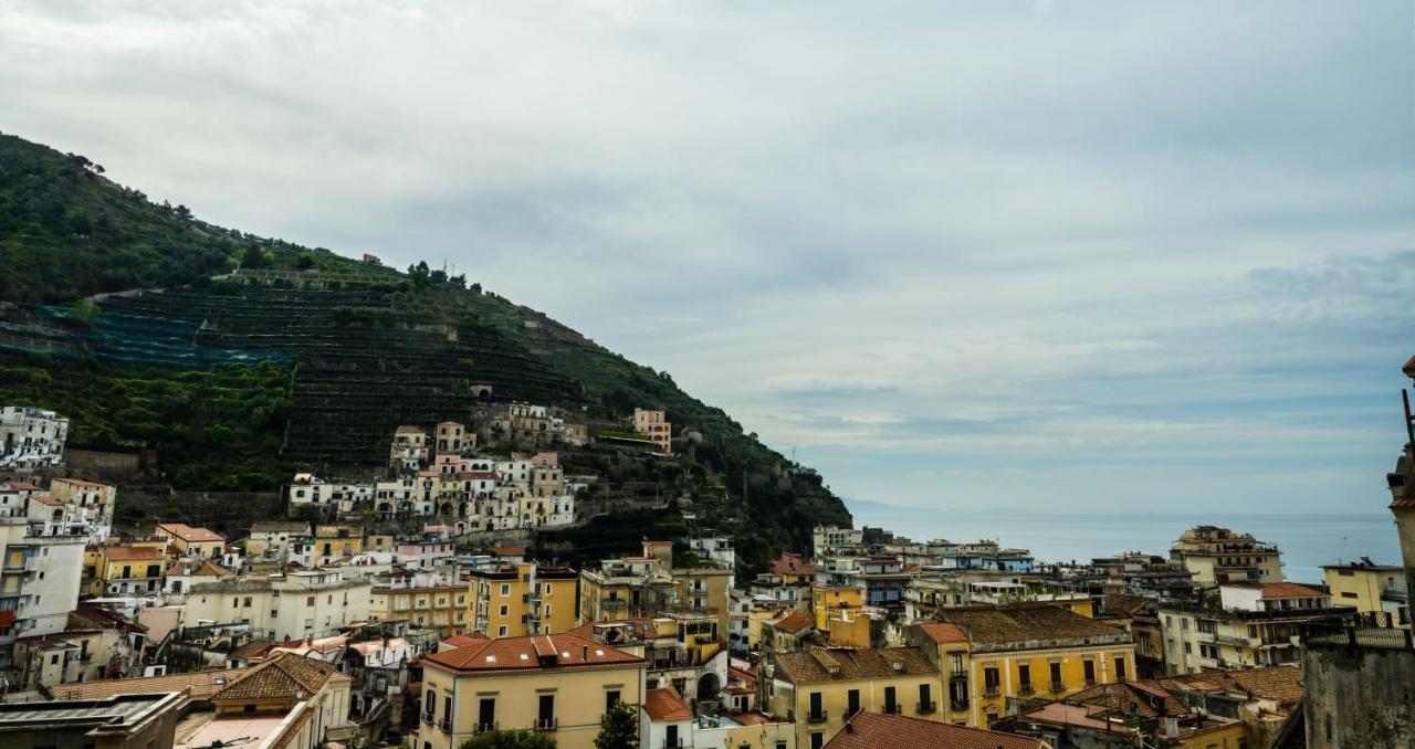 Grecale - Amazing Apartment With Patio And Sea View Maiori Buitenkant foto