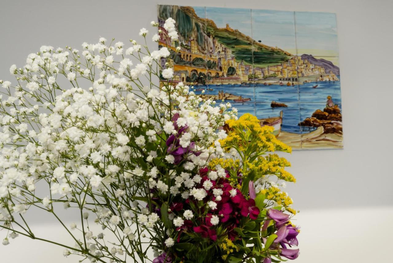 Grecale - Amazing Apartment With Patio And Sea View Maiori Buitenkant foto