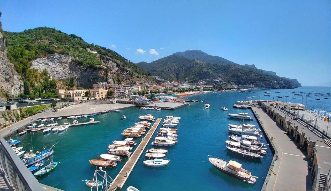 Grecale - Amazing Apartment With Patio And Sea View Maiori Buitenkant foto